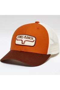 Boné Kimes Ranch Importado Laranja/Marrom/Off White ROLLING TRUCKER