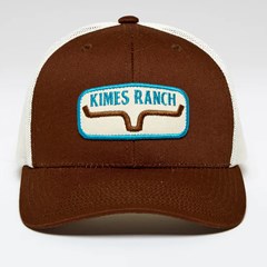 Boné Kimes Ranch Importado Marrom/Off White ROLLING TRUCKER