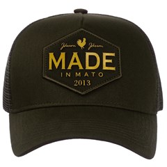 Boné Made In Mato Verde Escuro/Tela B1499