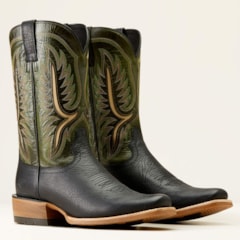 Bota Ariat Best In Black/Neon Lime 10051029