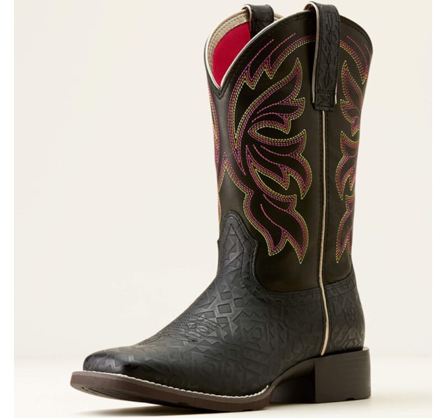 Bota Ariat Black Blanket Embossil/Limousine Black 10050885