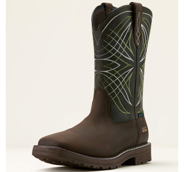 Bota Ariat Dark Brown/Green 10060894
