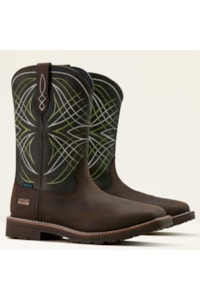 Bota Ariat Dark Brown/Green 10060894