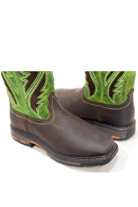 Bota Ariat Importada Bruin Brown/ Grass Green 10020083