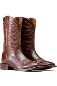 Bota Ariat Importado Avestruz Liso Badlands 10046952