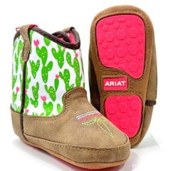 Bota Ariat Infantil Marrom/Estampa A442000444