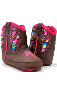 Bota Ariat Infantil Marrom/Pink A442001702