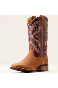 Bota Ariat Tooled Toasted Almond/Aged Merlot 10051023