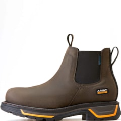 Bota Ariat Work Cano Baixo À Prova D'água Big Rig Chelsea 10042545