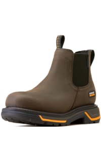 Bota Ariat Work Cano Baixo À Prova D'água Big Rig Chelsea 10042545