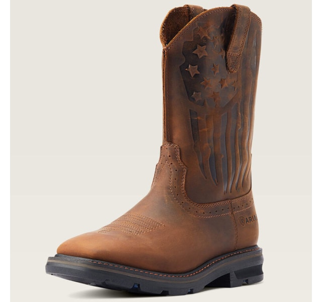 Bota Ariat Work Distressed Brown 10044505
