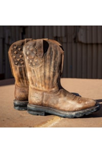 Bota Ariat Work Distressed Brown 10044505