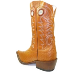 Bota DGO Avestruz Conhaque 1585000119C2W