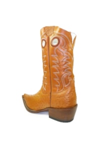 Bota DGO Avestruz Conhaque 1585000119C2W