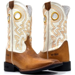 Bota DGO Canela/Marfim 120147G2P