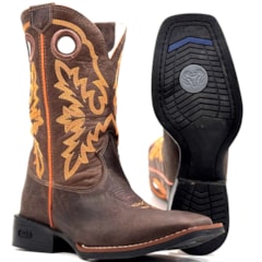 Bota DGO Flex Med Dog/Café 120115G2P