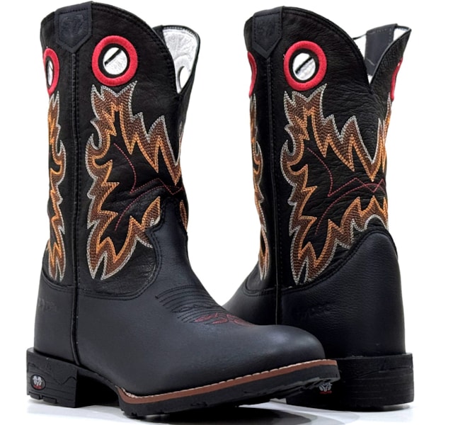 Bota DGO Flex Preto/Preto 020093G2P