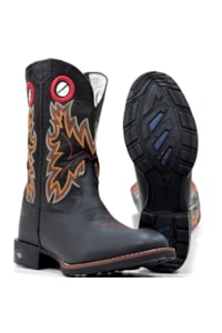 Bota DGO Flex Preto/Preto 020093G2P