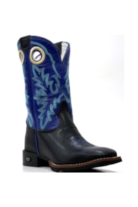 Bota DGO Infantil Preto/Azul Bic 12K112G2P