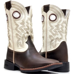 Bota DGO Jabuticada/Marfim 120151G2P