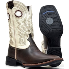 Bota DGO Jabuticada/Marfim 120151G2P
