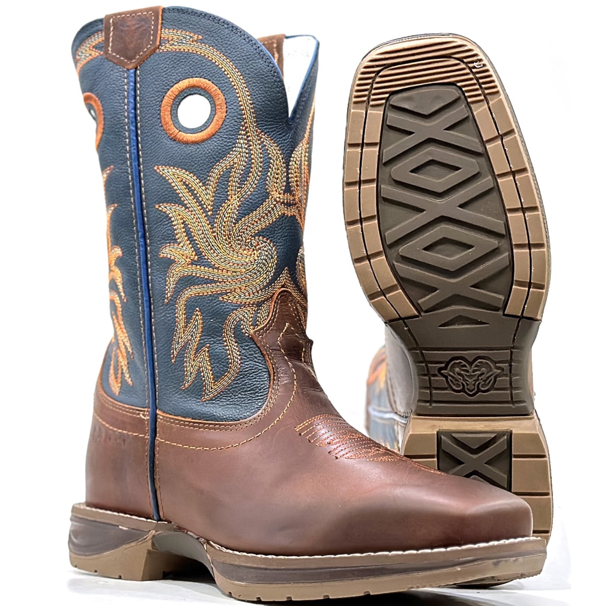 Bota DGO Jump Red Dog/Azul Marinho 2123207215DJX | Cris & Cia