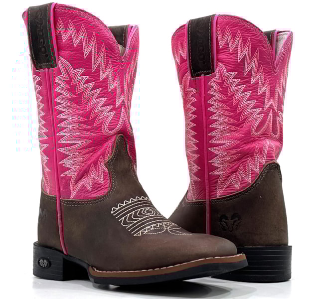 Bota DGO Kids Med Dog/Pink 17K130G2P