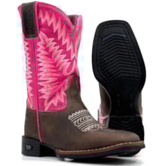 Bota DGO Kids Med Dog/Pink 17K130G2P