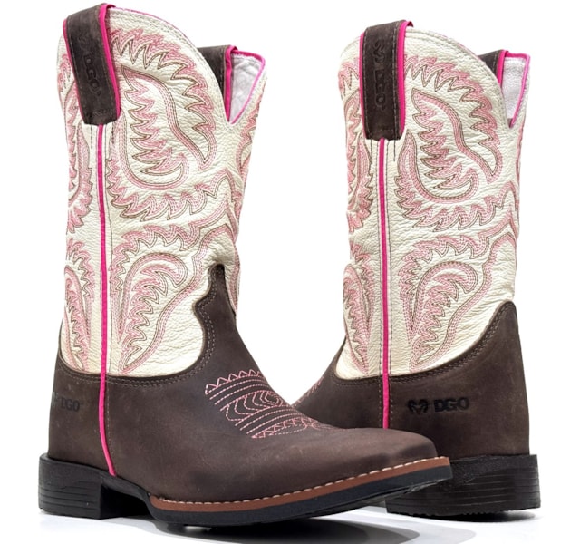 Bota DGO Med Dog/Marfim 170161G2M