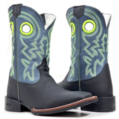 Bota DGO Preto/Azul Marinho 120149G2P