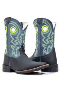 Bota DGO Preto/Azul Marinho 120149G2P