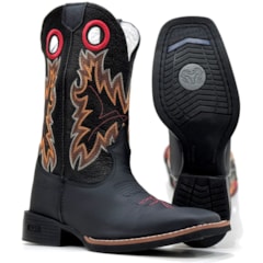 Bota DGO Preto/Preto 120093G2P