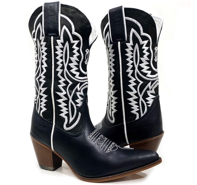 Bota DGO Preto/Preto 7075002727C1W