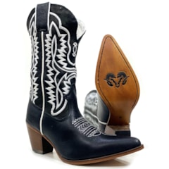 Bota DGO Preto/Preto 7075002727C1W