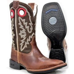 Bota DGO Red Dog/Café 120123G2P