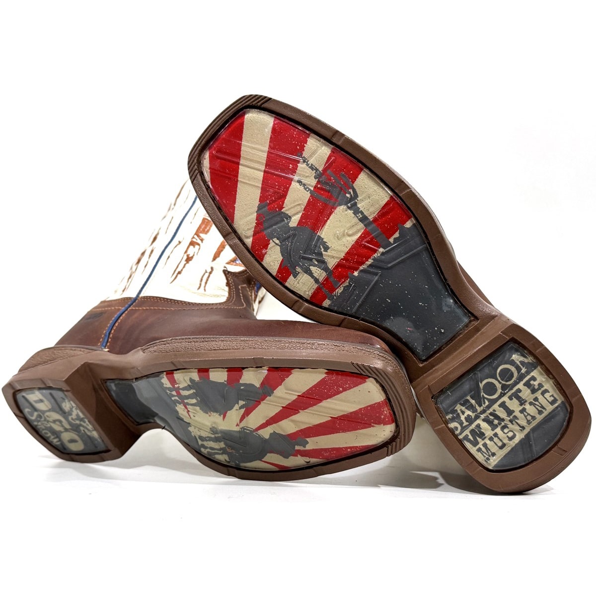 Bota DGO Red Dog/Marfim 2124107223TGM. | Cris & Cia