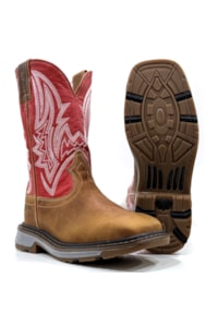 Bota DGO Rust Dog/Vermelho 2225201050WKN