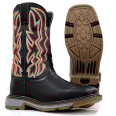 Bota DGO Work Preto/Preto 2225102727WKN