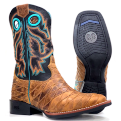 Bota Durango Escamada Rust Dog/Preto 125157G2P
