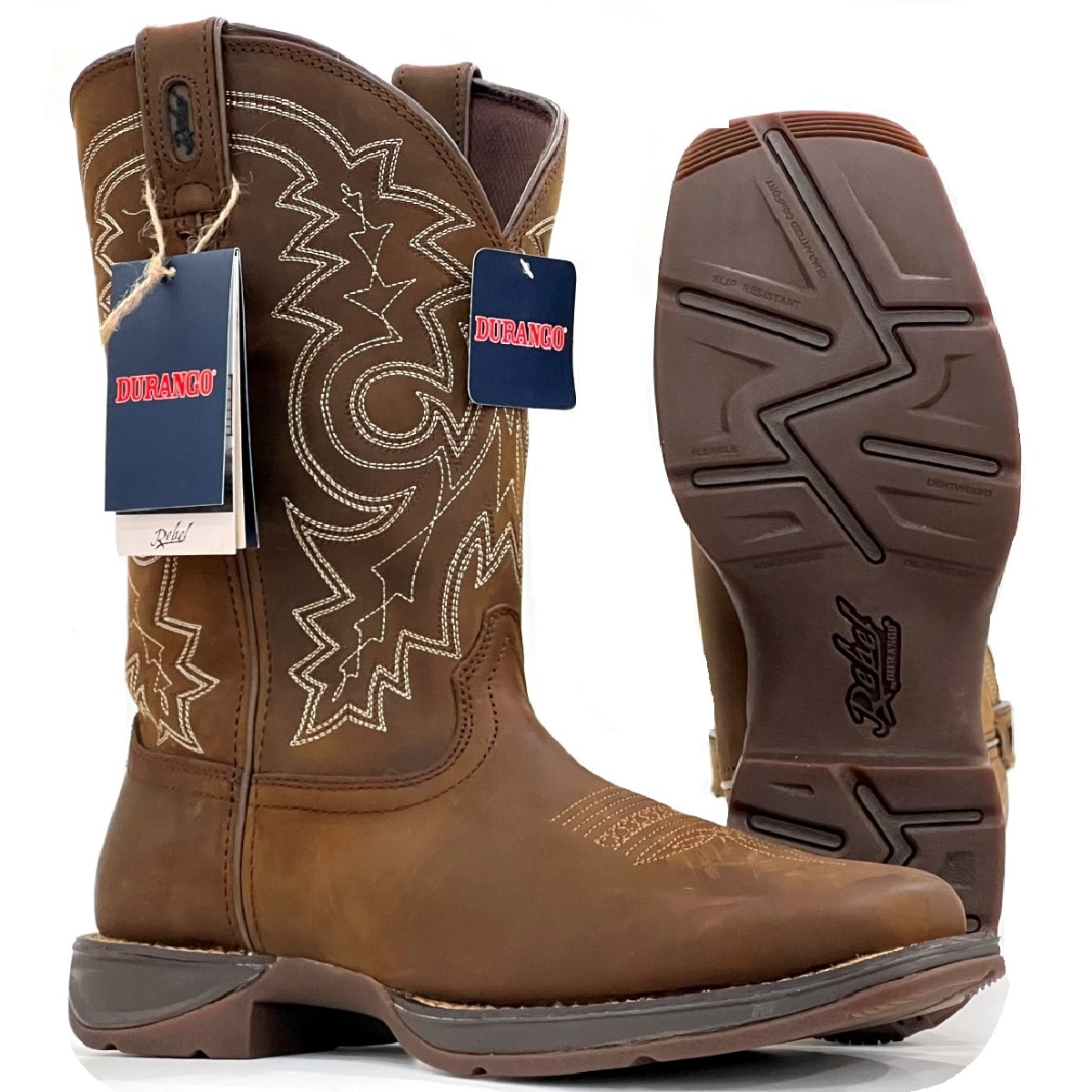 Bota Durango Importada Rebel Marrom DB5444 | Cris & Cia