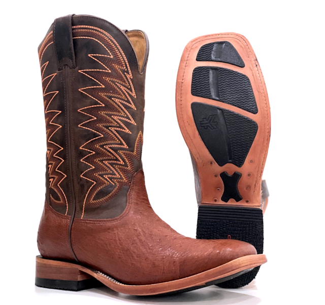 Bota Goyazes Avestruz Lisa Whisky/ Dls Tab 211502-AC