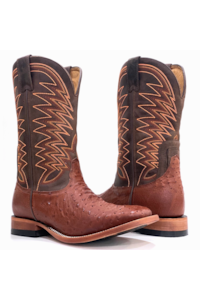 Bota Goyazes Avestruz Whisky/ Dls Tab 211502-AC