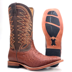 Bota Goyazes Avestruz Whisky/ Dls Tab 211502-AC