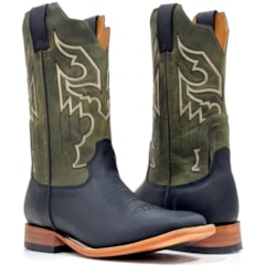 Bota Goyazes Bison Preto/Dlls Folha 201560-CC