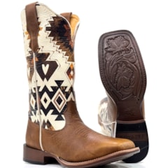 Bota Goyazes Bisontan/Austin Off White 256405-CF