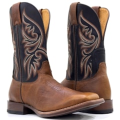 Bota Goyazes Bisontan/Mustang Preto 251503-CP