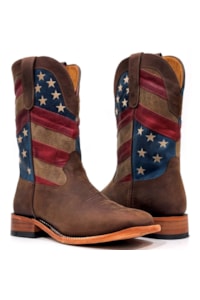 Bota Goyazes Dakar Café/Dlls Turquesa 226502-CC