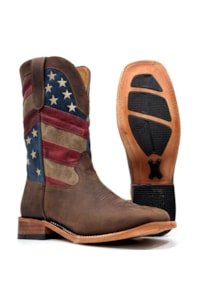 Bota Goyazes Dakar Café/Dlls Turquesa 226502-CC