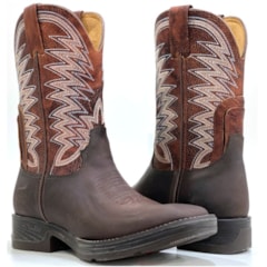 Bota Goyazes Dls Café/ Cabardino Marrom Imper 211502-CJ