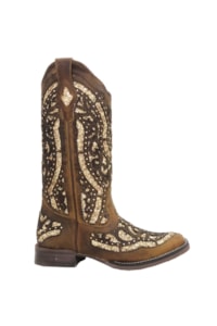 Bota Goyazes Dls Ocre/ Dls Ocre/ Dourado 193226-CF